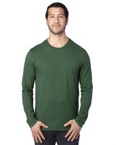 Threadfast 100LS - Unisex Ultimate Long-Sleeve T-Shirt Vert Forêt