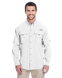 Columbia 7048 - Men's Bahama II Long-Sleeve Shirt Blanc
