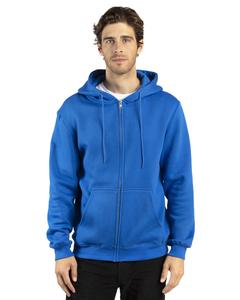 Threadfast 320Z - Unisex Ultimate Fleece Full-Zip Hooded Sweatshirt Bleu Royal