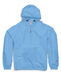 Champion CO200 - Adult Packable Anorak 1/4 Zip Jacket Bleu ciel