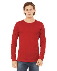 Bella B3501 - T-shirt à manches longues pour homme Rouge