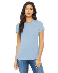 Bella B6004 - T-shirt Filé à l'anneau pour Femme Bleu Pastel