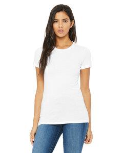 Bella B6004 - T-shirt Filé à l'anneau pour Femme Solid White Blend