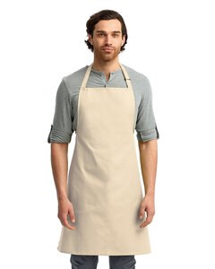 Artisan Collection by Reprime RP150 - Unisex 'Colours' Recycled Bib Apron Naturel