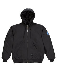 Berne NJ51 - Men's ICECAP Insulated Hooded Jacket Noir