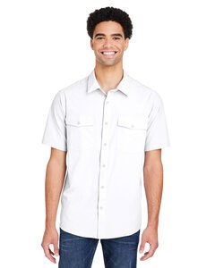 Core365 CE510 - Men's Ultra UVP® Marina Shirt Blanc