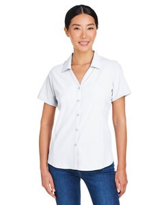 Core365 CE510W - Ladies Ultra UVP® Marina Shirt Blanc