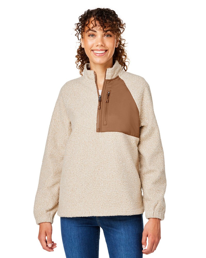 North End NE713W - Ladies Aura Sweater Fleece Quarter-Zip